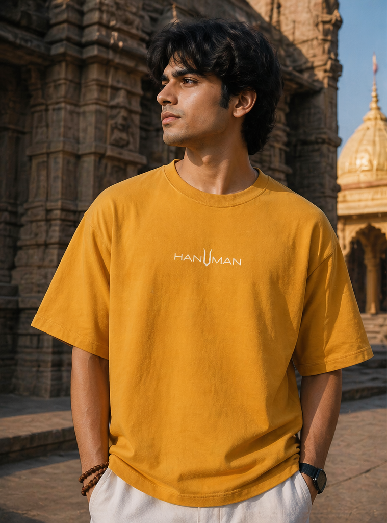 Lord Hanuman Oversized T-Shirt