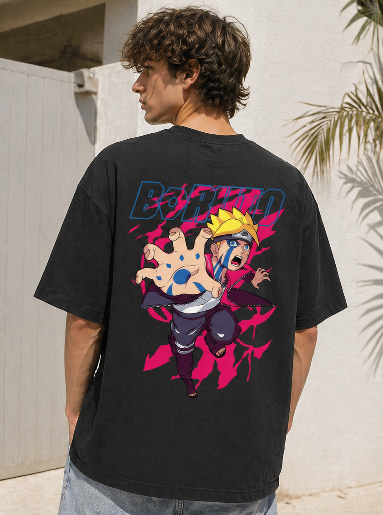 Boruto Uzumaki Oversized T-Shirt