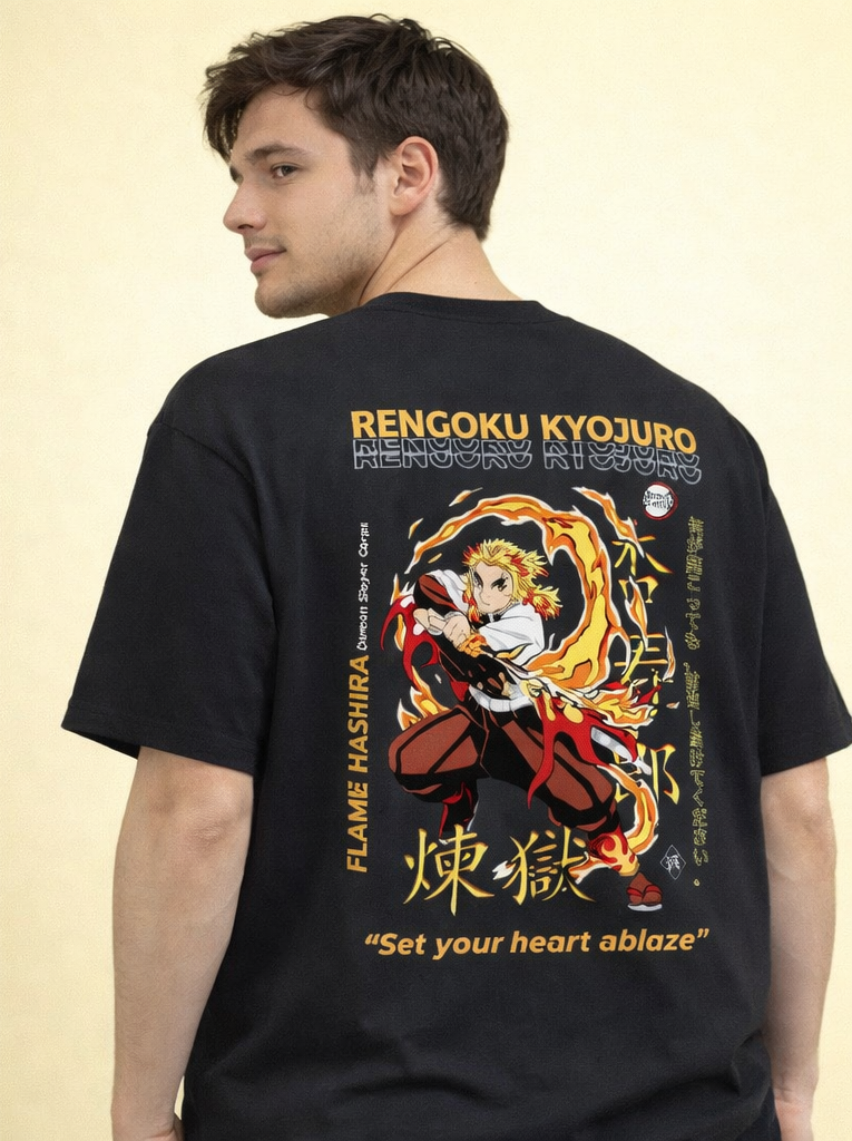 Rengoku Kyojuro Oversized T-Shirt