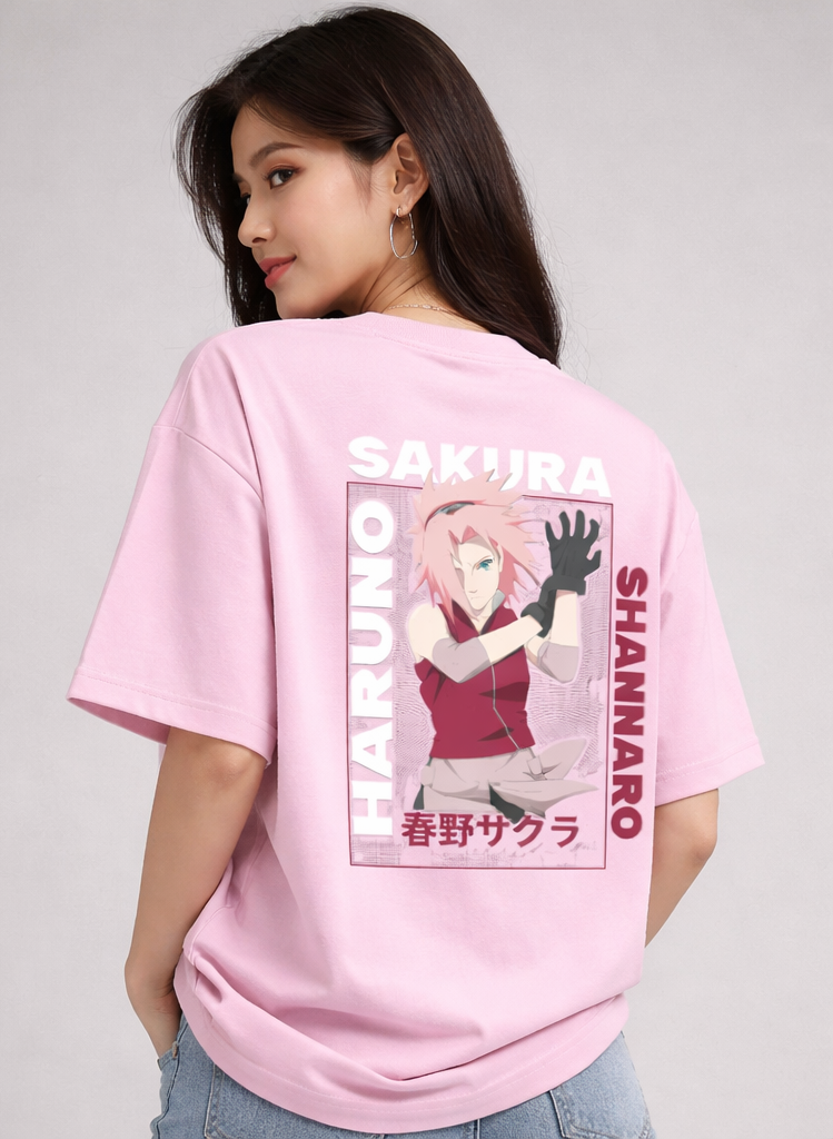 Sakura Haruno Oversized T-Shirt