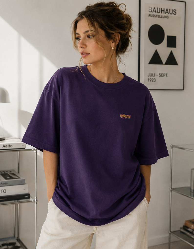 Cute Hinata Hyuga Oversized T-Shirt
