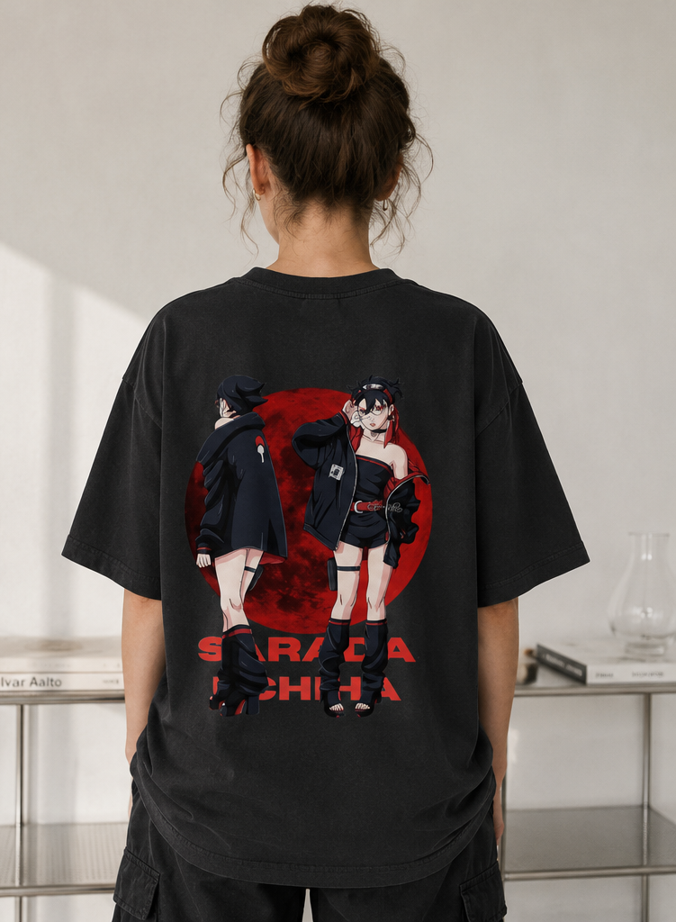 Sarada Uchiha Oversized T-Shirt