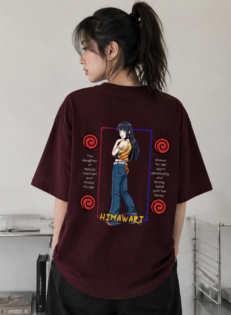 Himawari Uzumaki Oversized T-Shirt