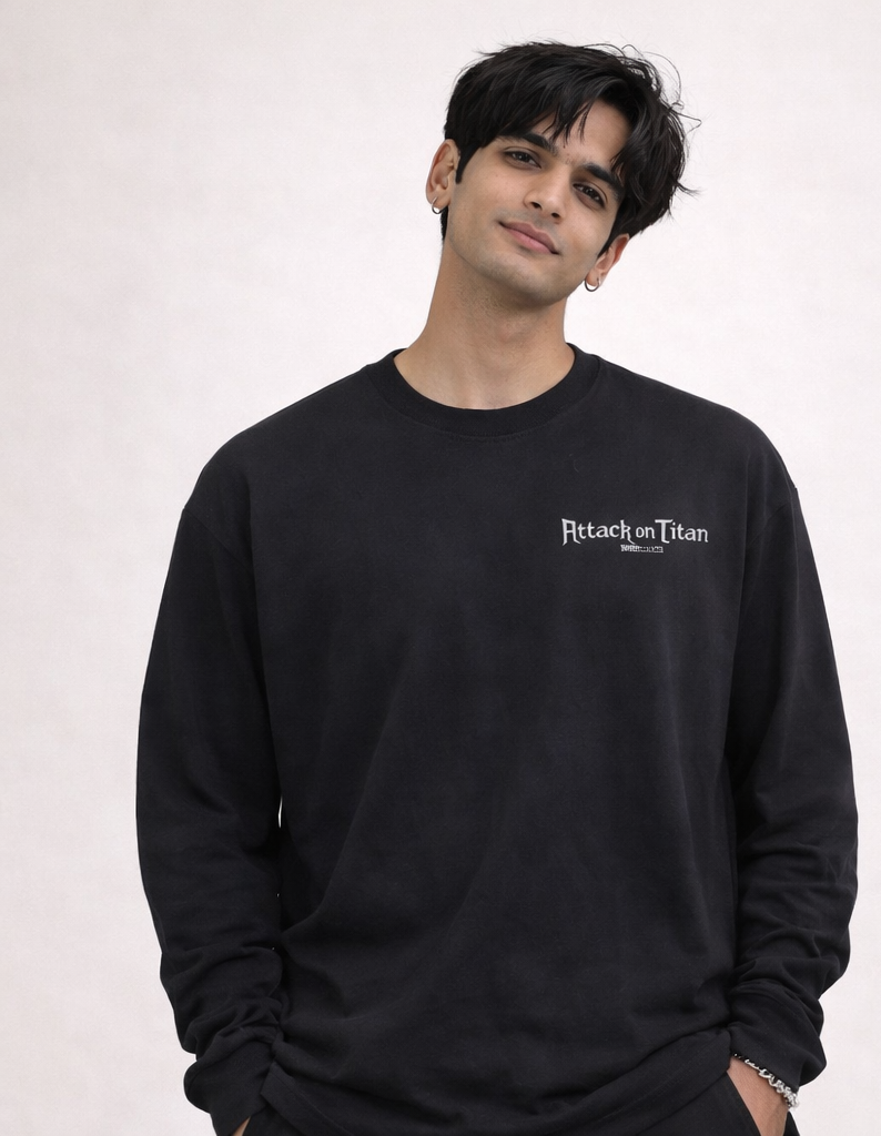 Eren-Mikasa Full Sleeve T-Shirt