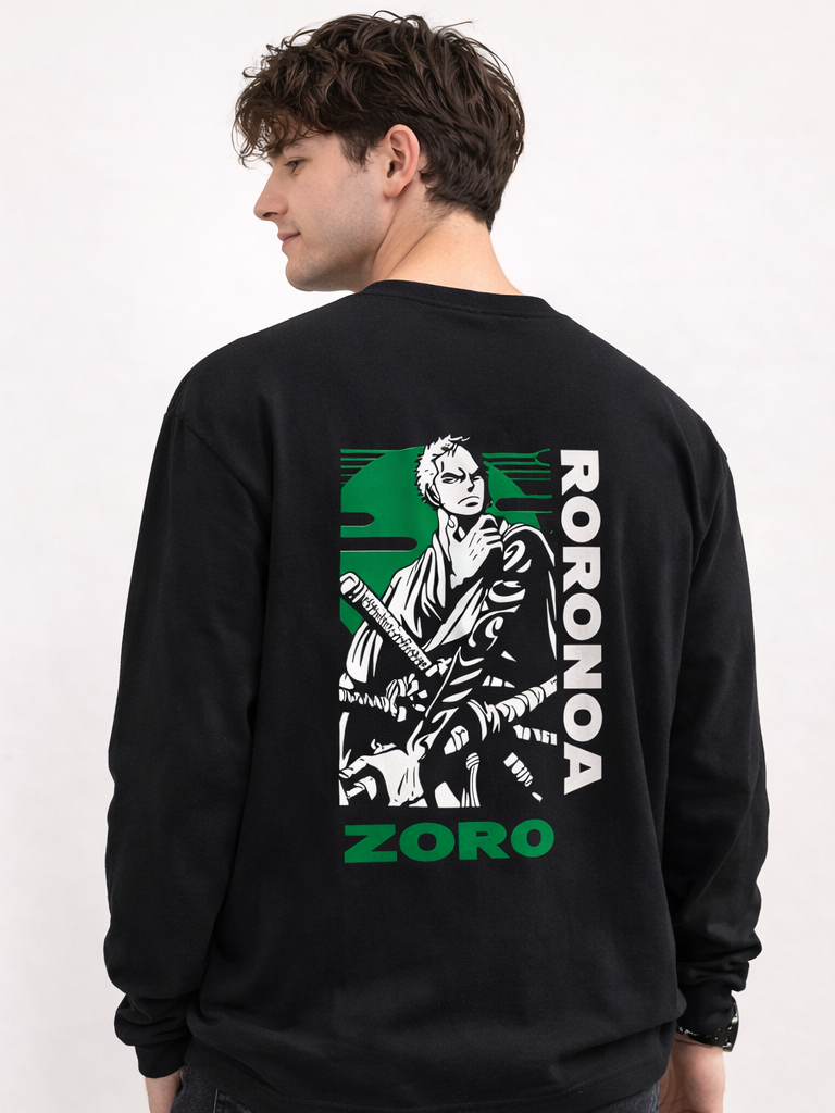 Roronoa Zoro Full Sleeve T-Shirt